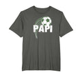 Papi Soccer Shirts Dads Who Love To T-Shirt - Aesthetic Graphic for Adults - T-Shirt, Sweatshirt, Hoodie