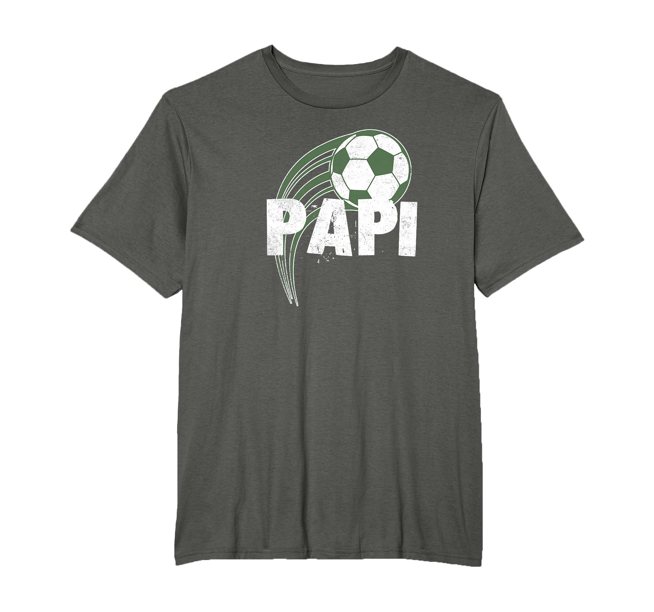 Papi Soccer Shirts Dads Who Love To T-Shirt - Aesthetic Graphic for Adults - T-Shirt, Sweatshirt, Hoodie