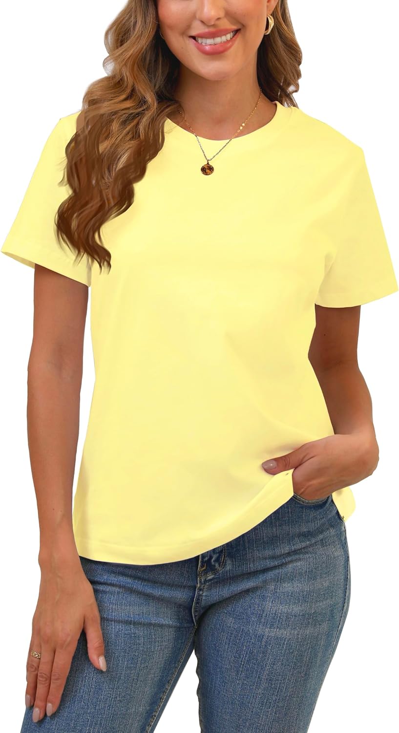 100% Cotton Premium Women's Light Yellow Short Sleeve - Adult & Kids T-Shirts, Sweatshirts & Hoodies apparel design preview 1