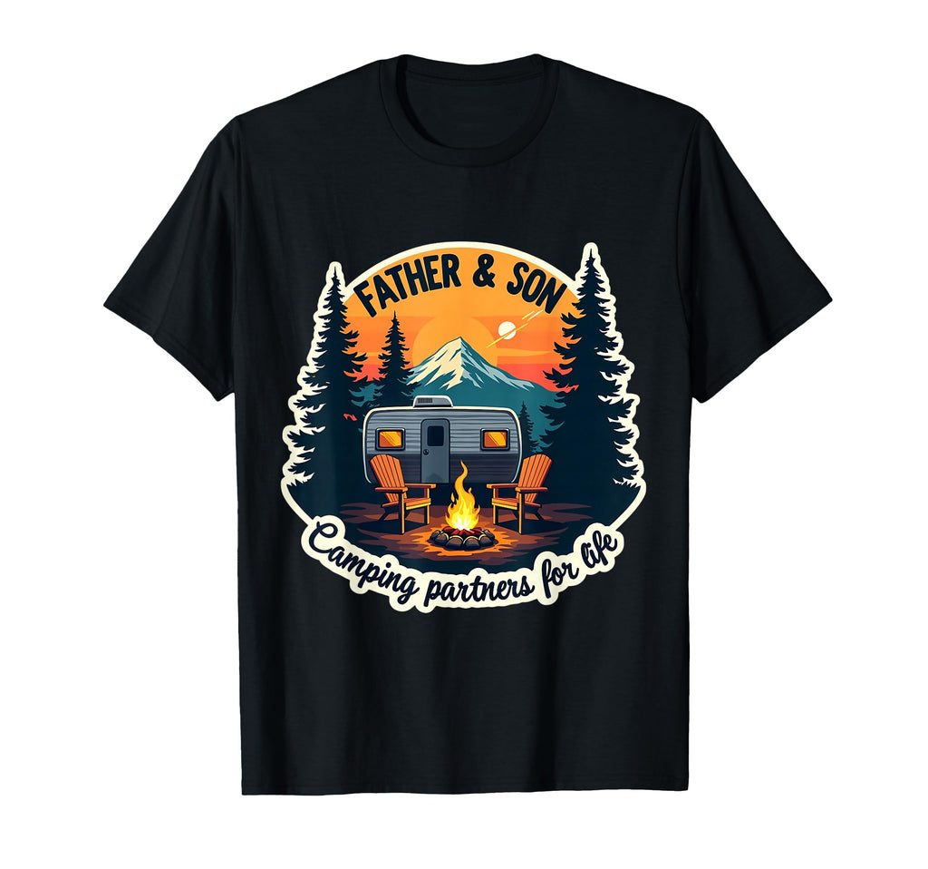 Father And Son Camping Partners Life T-Shirt - Streetwear Style Men Women - T-Shirt, Sweatshirt, Hoodie