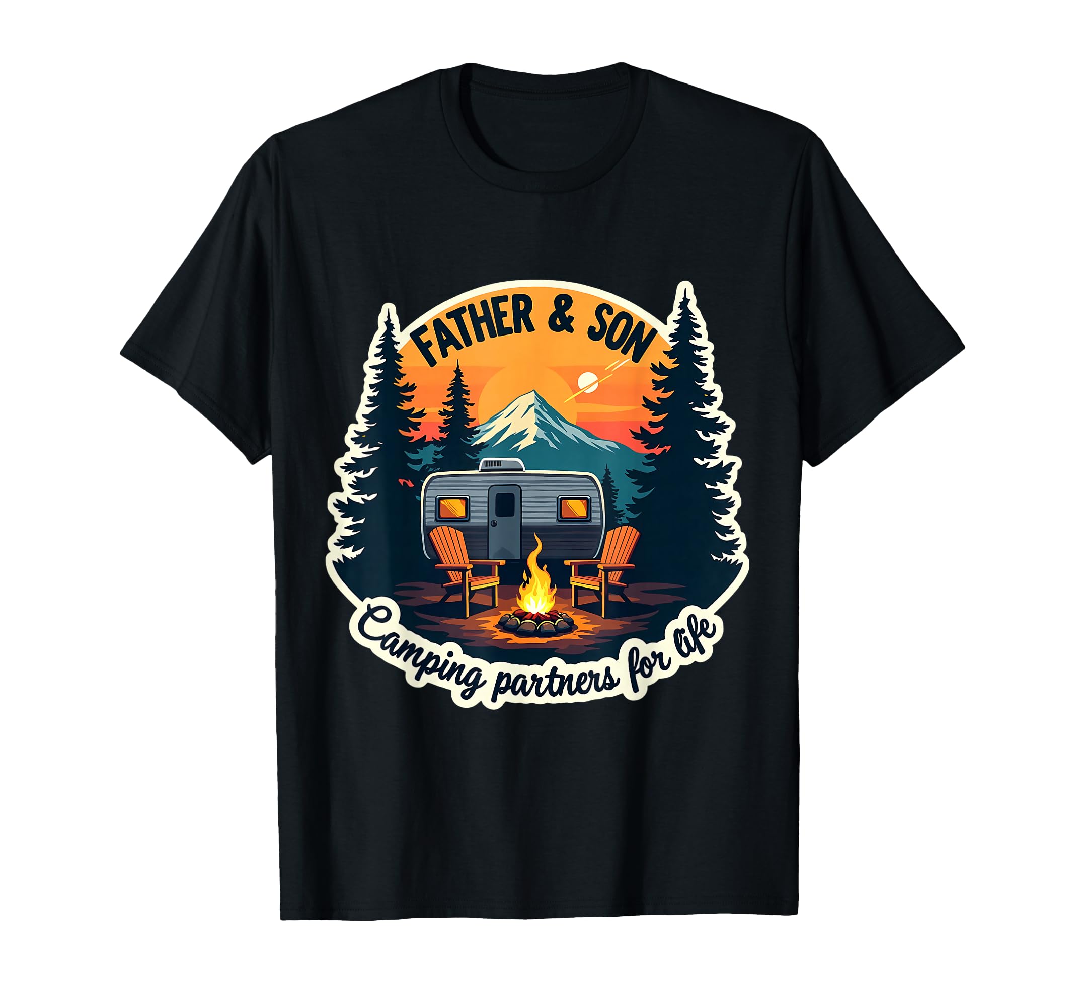 Father And Son Camping Partners Life T-Shirt - Streetwear Style Men Women - T-Shirt, Sweatshirt, Hoodie