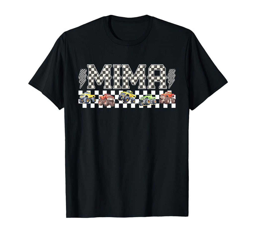 Mima Monster Truck Family Crew Birthday T-Shirt - Trendy Graphic Men Women - T-Shirt, Sweatshirt, Hoodie