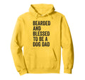 Bearded And Blessed Dog Lover Hoodie - Casual Everyday Wear Men Women - T-Shirt, Sweatshirt, Hoodie