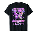 Godfather Birthday Butterfly Family Matching T-Shirt - Graphic Print Unisex - T-Shirt, Sweatshirt, Hoodie