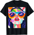 Pop Art Colorful Womens - Adult & Kids T-Shirts, Sweatshirts & Hoodies apparel design preview 1