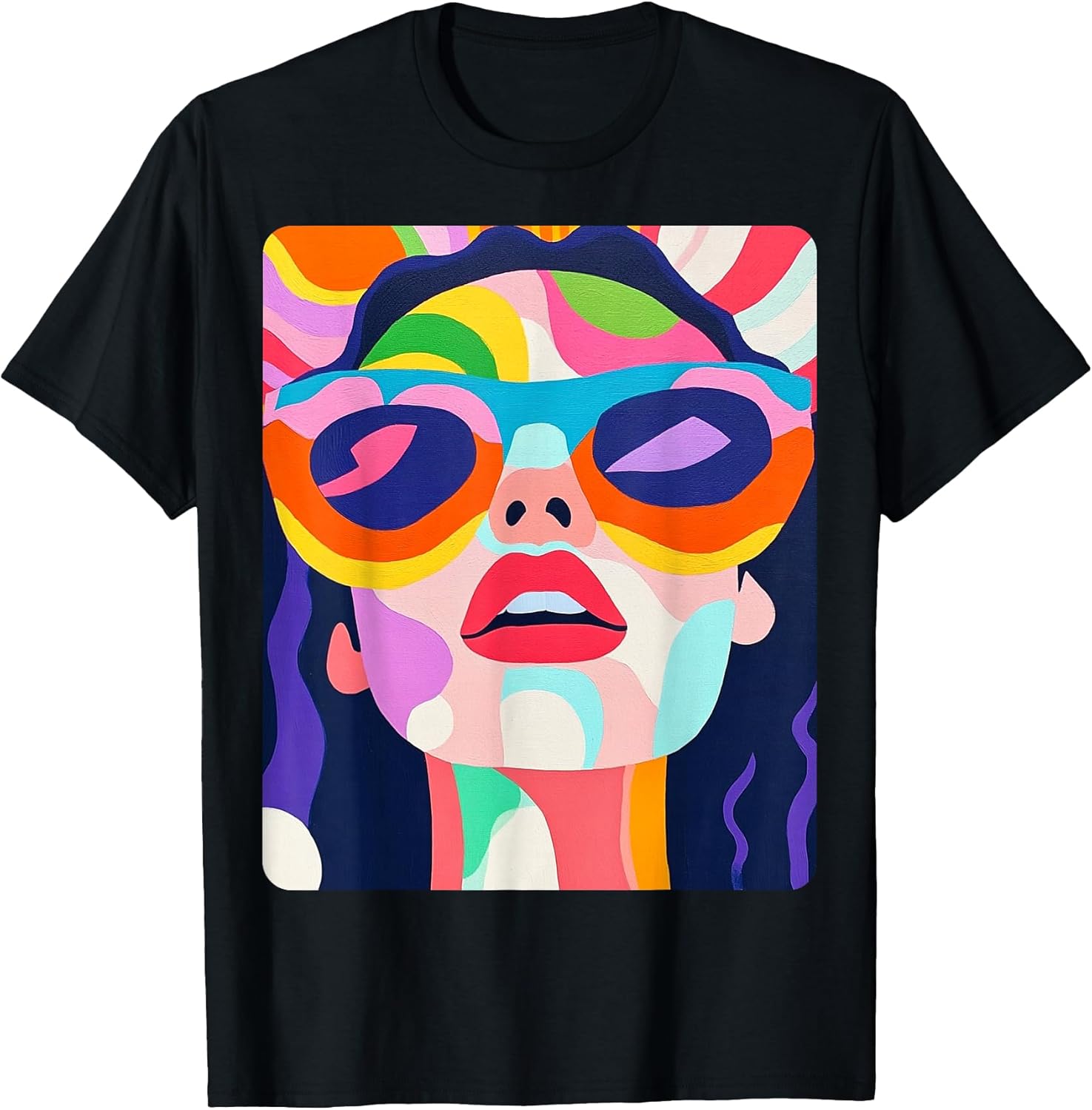 Pop Art Colorful Womens - Adult & Kids T-Shirts, Sweatshirts & Hoodies apparel design preview 1