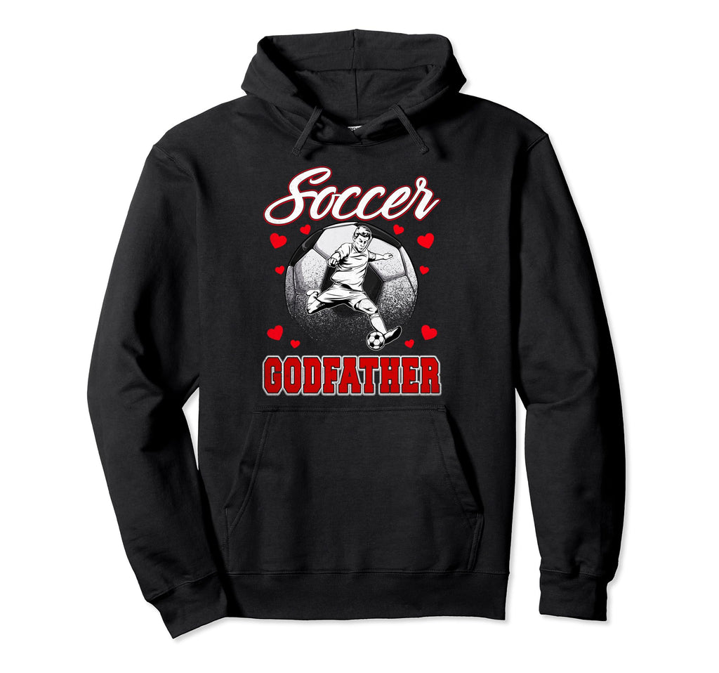 Soccer Godfather Family Matching Team Hoodie - Custom Art Print for Adults - T-Shirt, Sweatshirt, Hoodie
