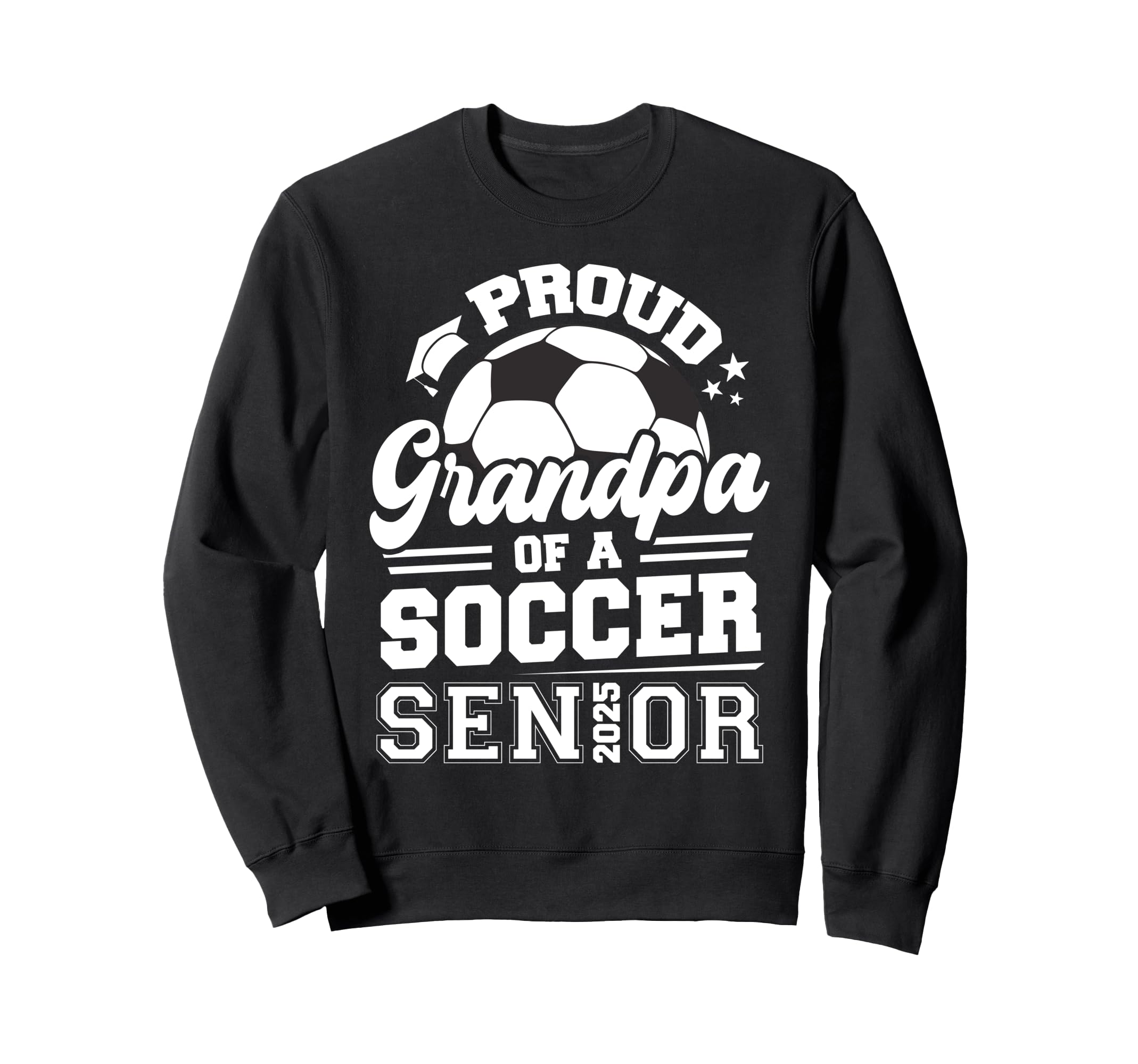 Proud Grandpa Soccer Ball Sweatshirt - Casual Everyday Wear for Adults - T-Shirt, Sweatshirt, Hoodie