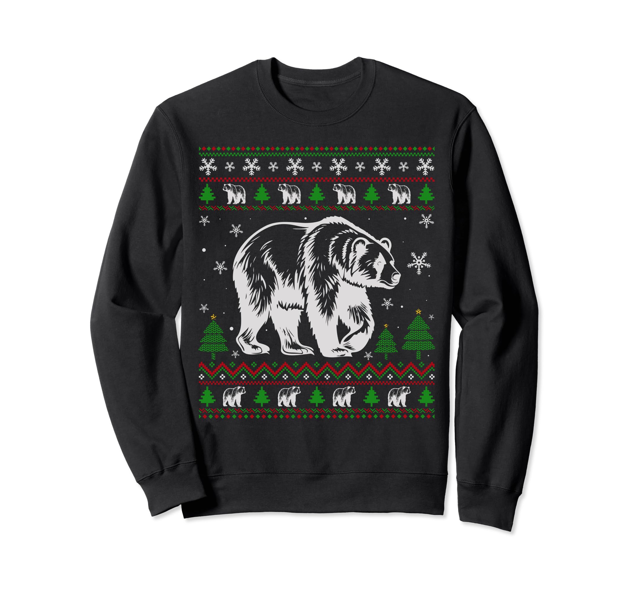 Ugly Grizzly Bear Lovers Funny Ugly Sweatshirt - Minimalist Print Unisex - T-Shirt, Sweatshirt, Hoodie