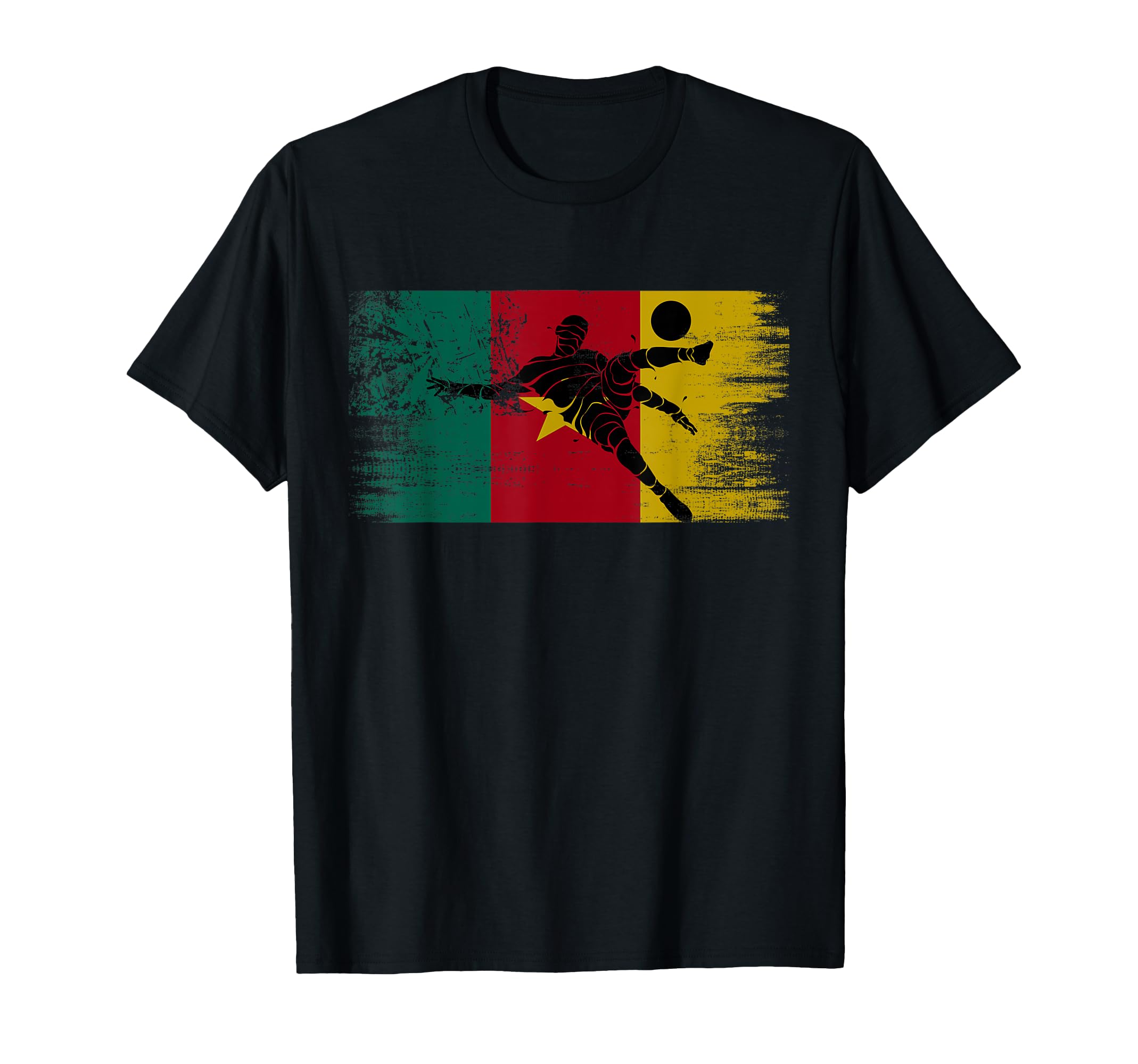 Cameroon Soccer Cameroonian Football T-Shirt - Unique Graphic for Adults - T-Shirt, Sweatshirt, Hoodie
