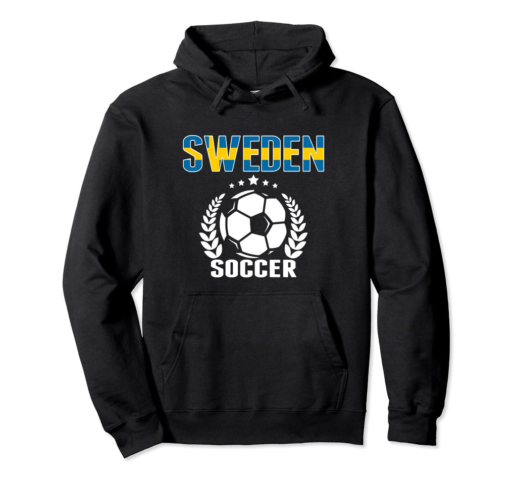 Sweden Soccer Fans Jersey Proud Swedish Hoodie - Unique Graphic Men Women - T-Shirt, Sweatshirt, Hoodie
