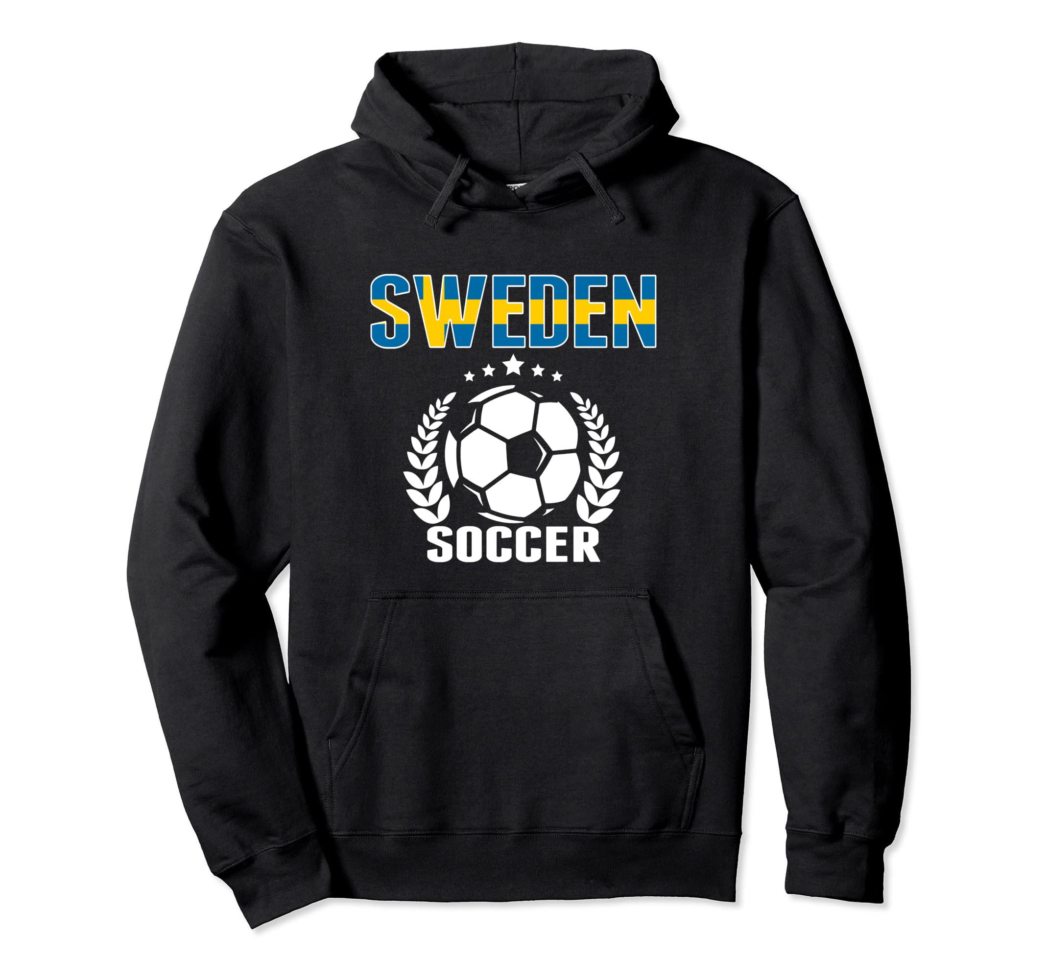 Sweden Soccer Fans Jersey Proud Swedish Hoodie - Unique Graphic Men Women - T-Shirt, Sweatshirt, Hoodie