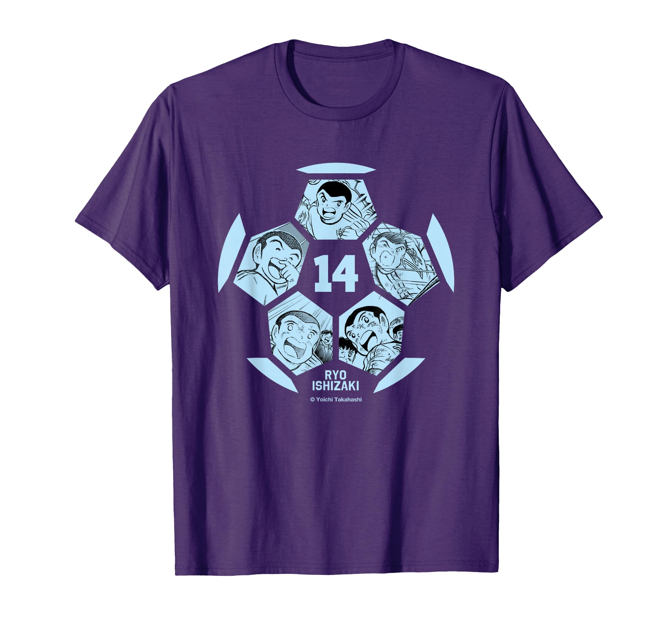Captain Tsubasa Ryo Ishizaki Soccer Ball T-Shirt - Streetwear Style Unisex - T-Shirt, Sweatshirt, Hoodie