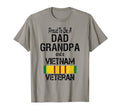 Mens Proud Dad Grandpa Vietnam Veteran Us T-Shirt - Unique Graphic Unisex - T-Shirt, Sweatshirt, Hoodie