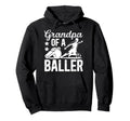 Grandpa Baller Soccer Grandpa Soccer Player Hoodie - Unique Graphic Unisex - T-Shirt, Sweatshirt, Hoodie