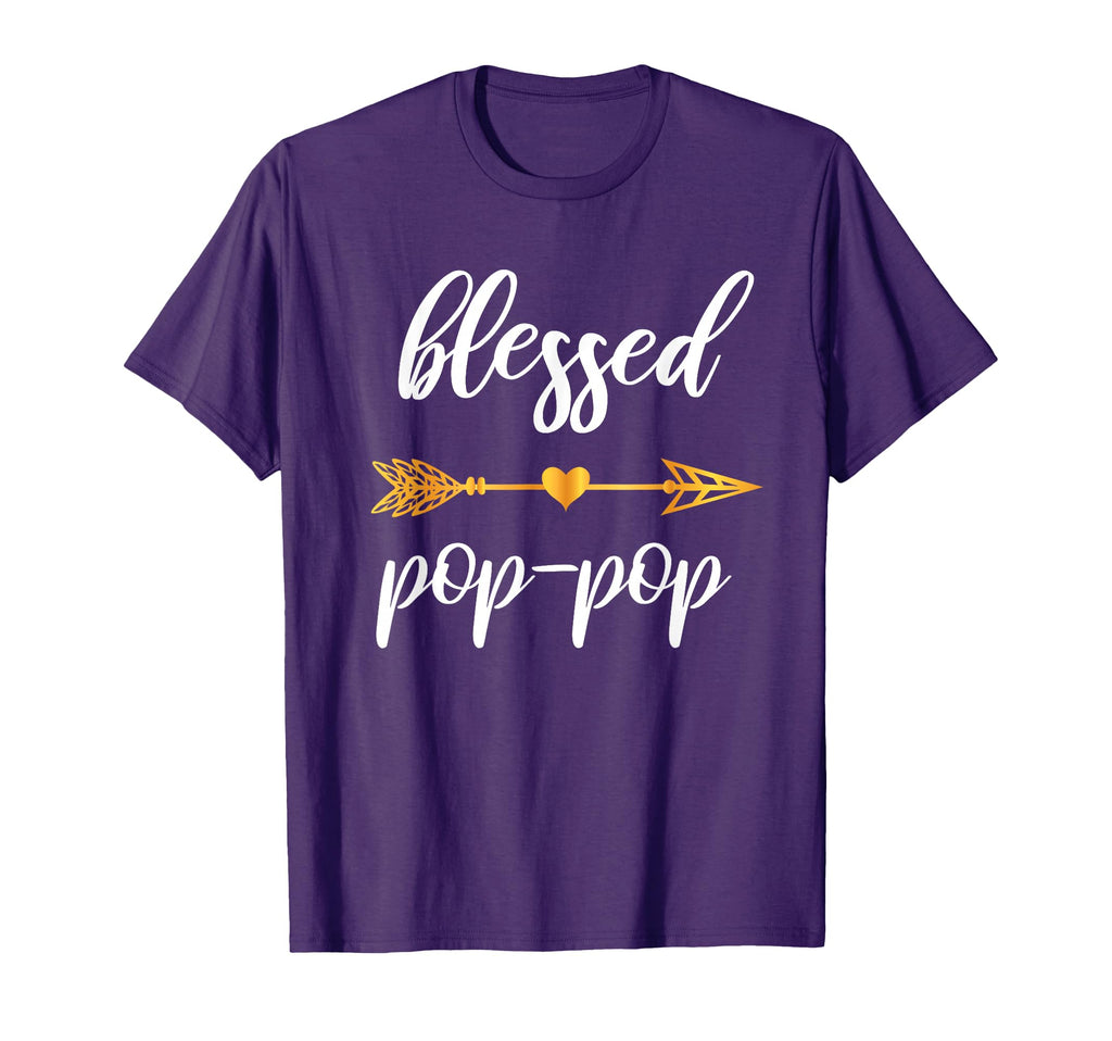 Mens Blessed Pop Pop Grandpa Family T-Shirt - Streetwear Style Men Women - T-Shirt, Sweatshirt, Hoodie