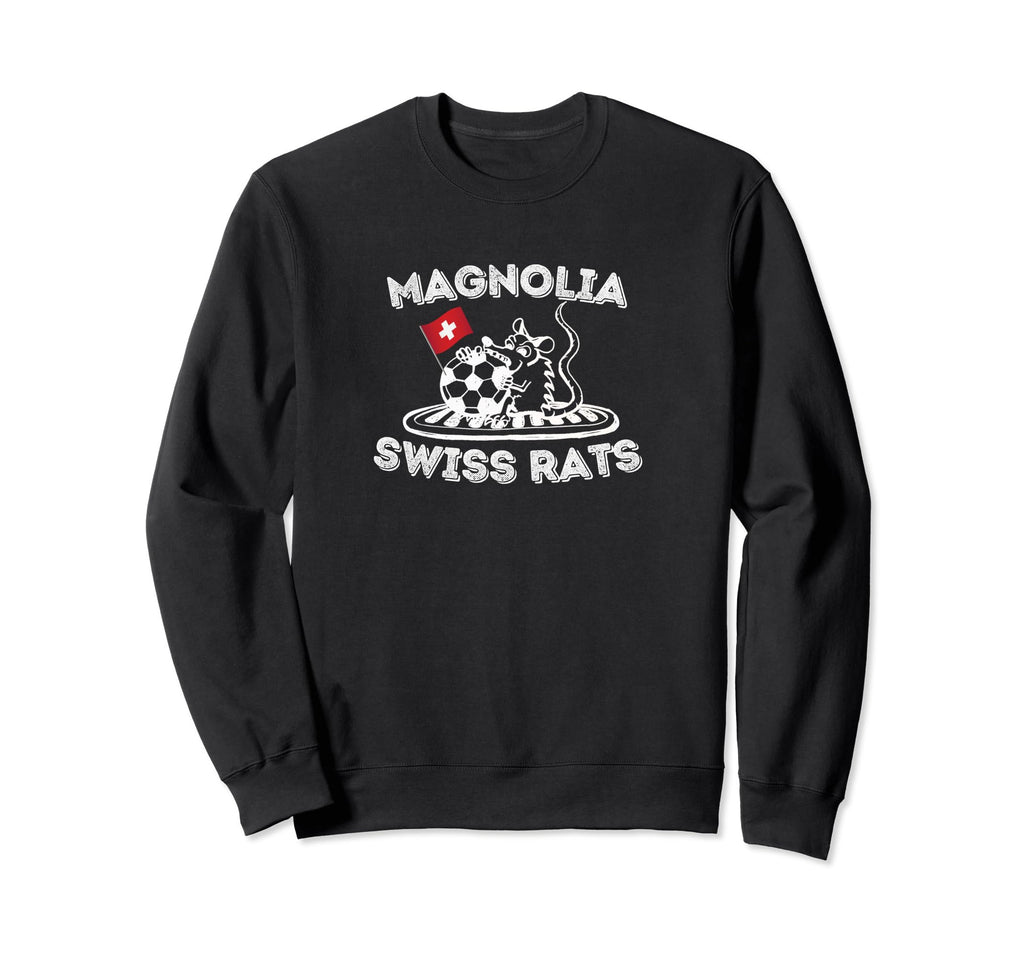 Magnolia Swiss Rats Soccer Sweatshirt - Minimalist Print Unisex - T-Shirt, Sweatshirt, Hoodie