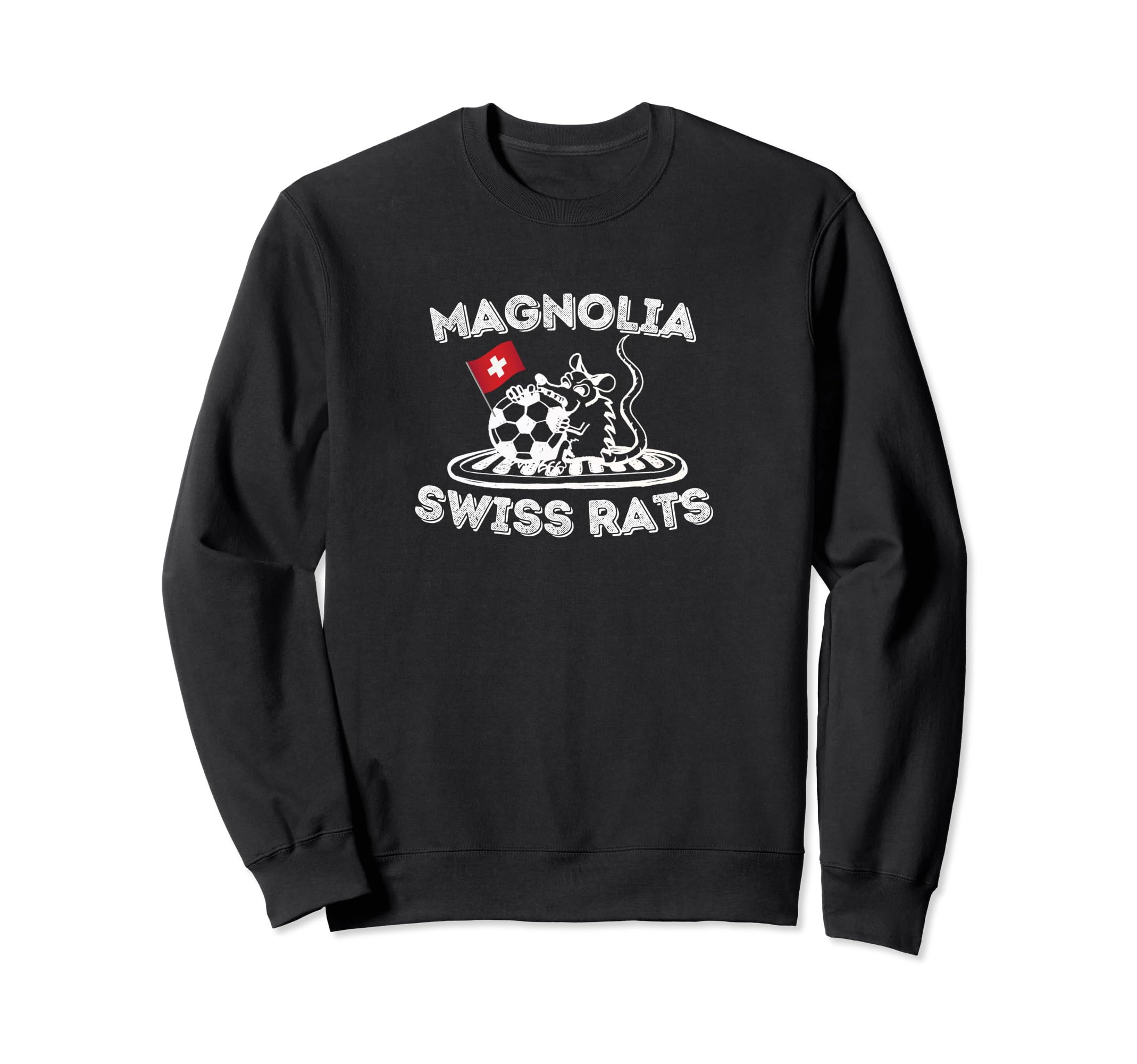 Magnolia Swiss Rats Soccer Sweatshirt - Minimalist Print Unisex - T-Shirt, Sweatshirt, Hoodie