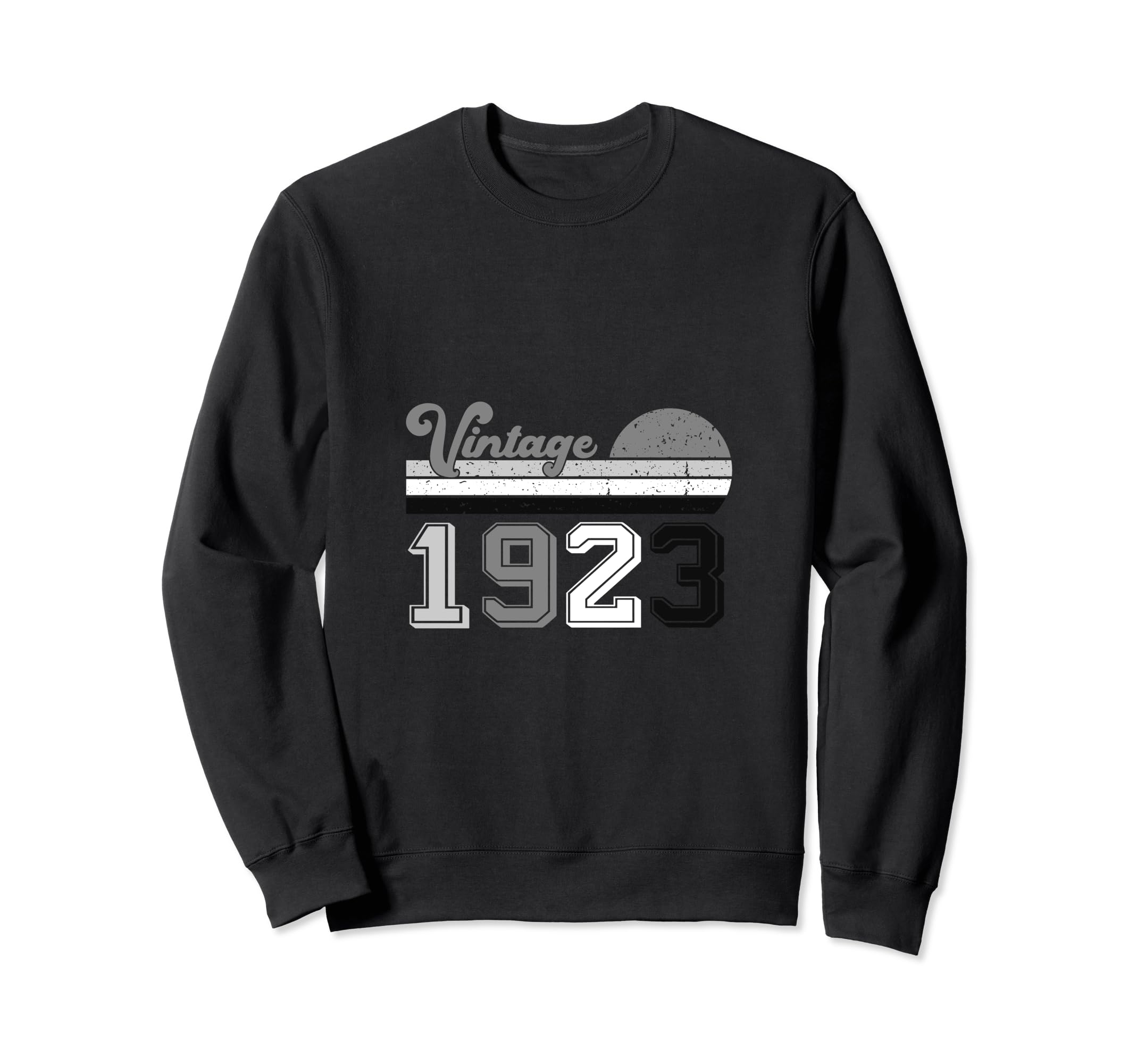 Year 1923 Gift Birthday Mom Dad Sweatshirt - Aesthetic Graphic Men Women - T-Shirt, Sweatshirt, Hoodie