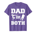 Dad Both Funny Gymnastics Hockey Dad T-Shirt - Graphic Print Men Women - T-Shirt, Sweatshirt, Hoodie