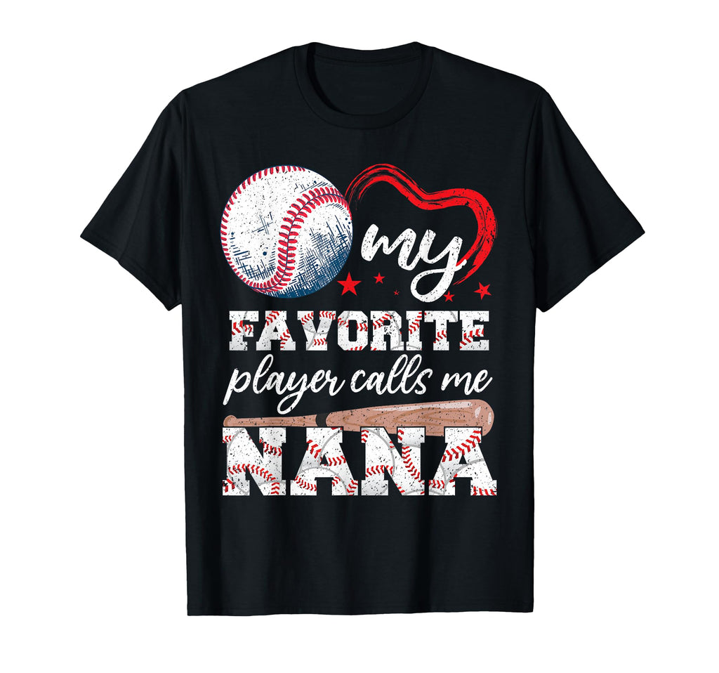 Baseball Grandma My Favourite Player T-Shirt - Trendy Graphic for Adults - T-Shirt, Sweatshirt, Hoodie