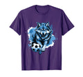 Wolf Playing Soccer Sports Team Animal T-Shirt - Novelty Apparel Men Women - T-Shirt, Sweatshirt, Hoodie