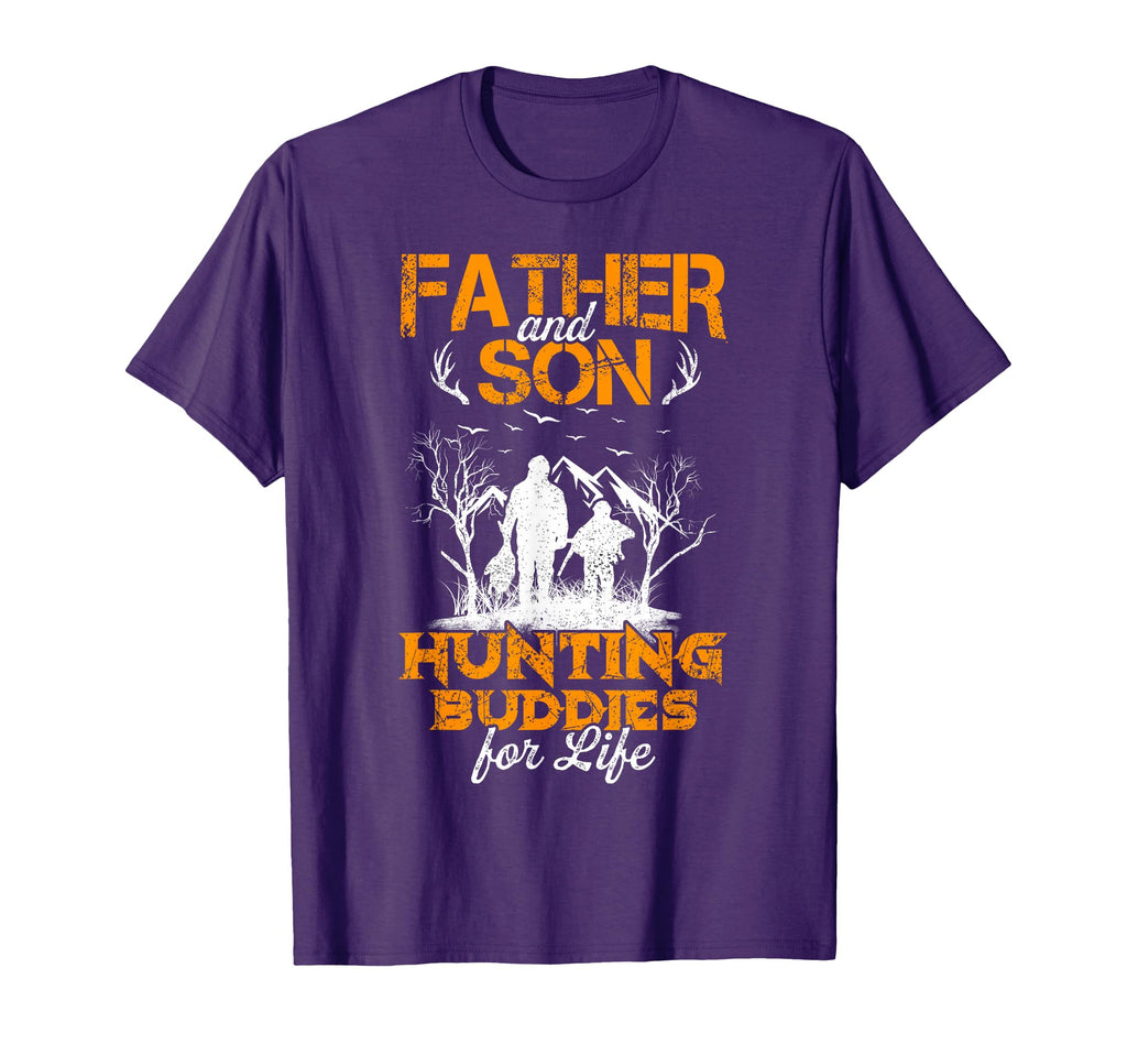 Father And Son Hunting Buddies Life T-Shirt - Minimalist Print for Adults - T-Shirt, Sweatshirt, Hoodie