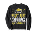 Proud Great Aunt 2026 Class Med Sweatshirt - Unique Graphic Men Women - T-Shirt, Sweatshirt, Hoodie
