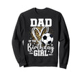 Dad Birthday Soccer Ball Dad Leopard Sweatshirt - Graphic Print Unisex - T-Shirt, Sweatshirt, Hoodie