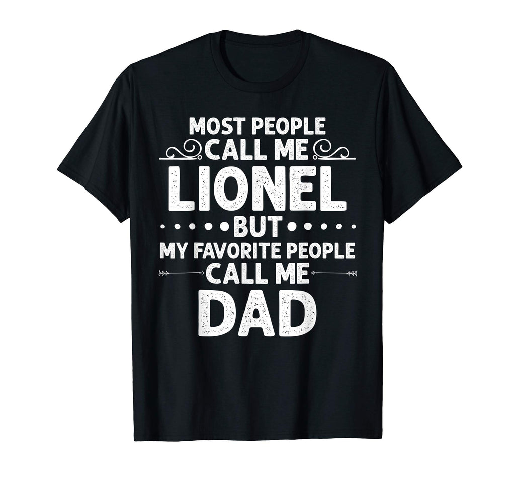 Lionel Gift Name Funny Fathers Day T-Shirt - Minimalist Print Unisex - T-Shirt, Sweatshirt, Hoodie