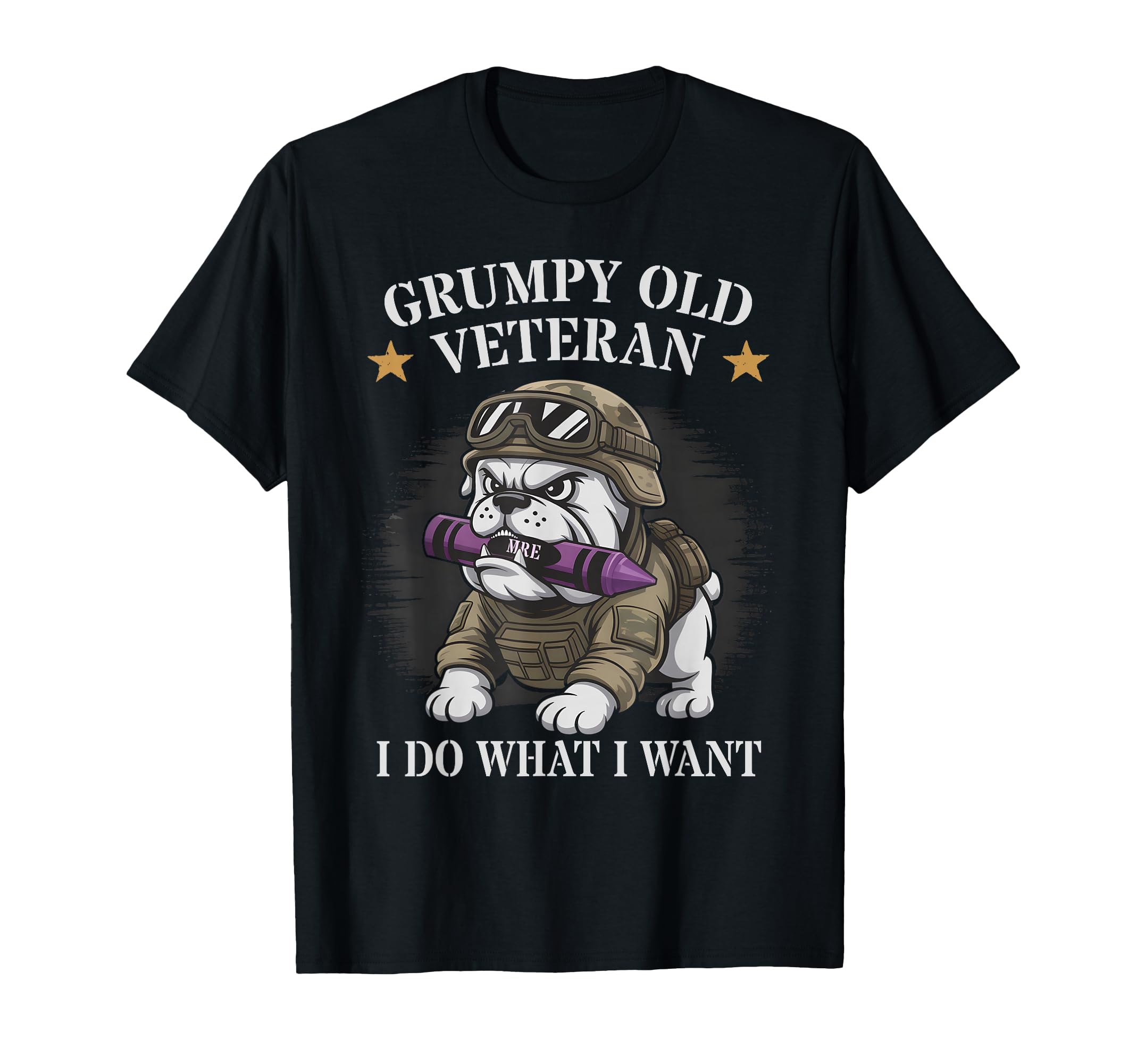 Sarcastic Grumpy Old Veteran I Do T-Shirt - Minimalist Print for Adults - T-Shirt, Sweatshirt, Hoodie