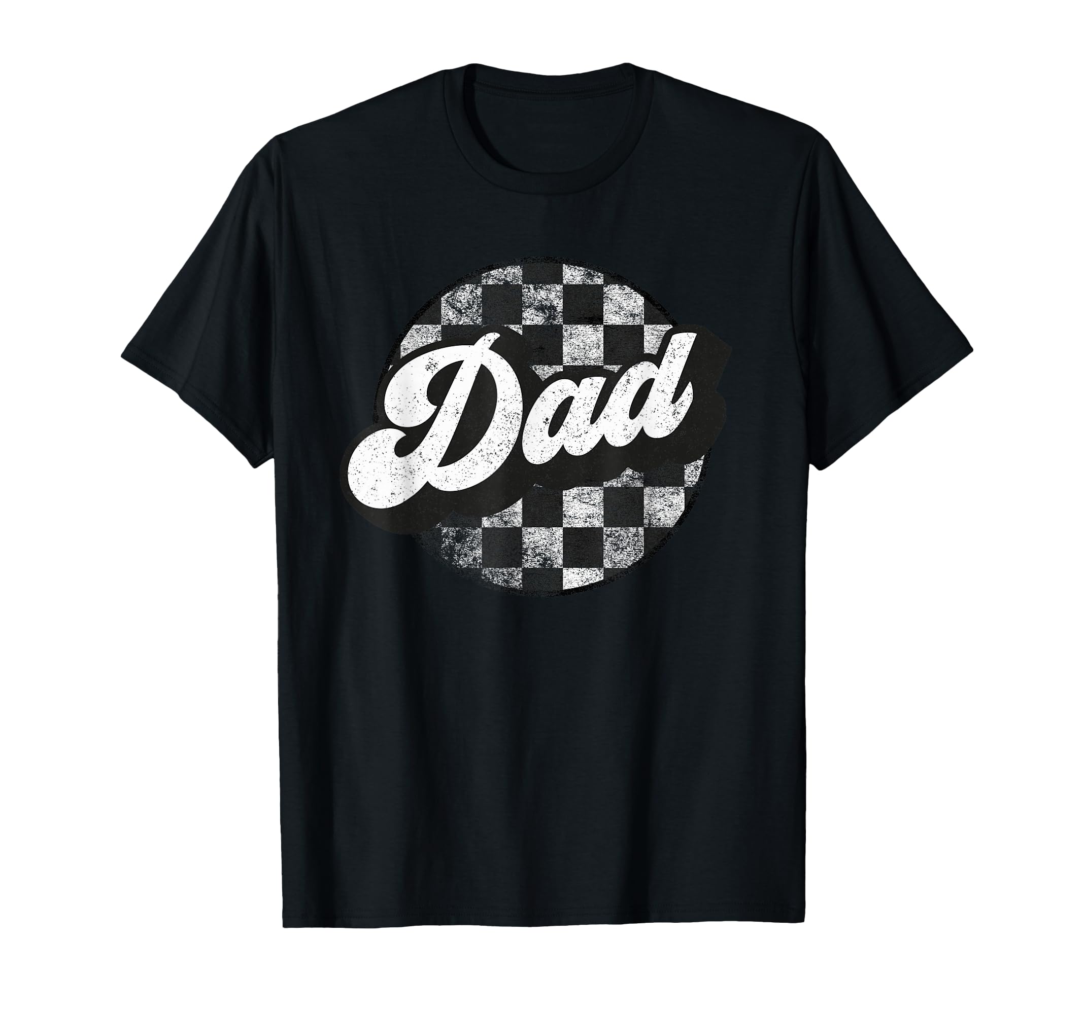 Funny Checkered Dad Race Matching Family T-Shirt - Graphic Print Men Women - T-Shirt, Sweatshirt, Hoodie