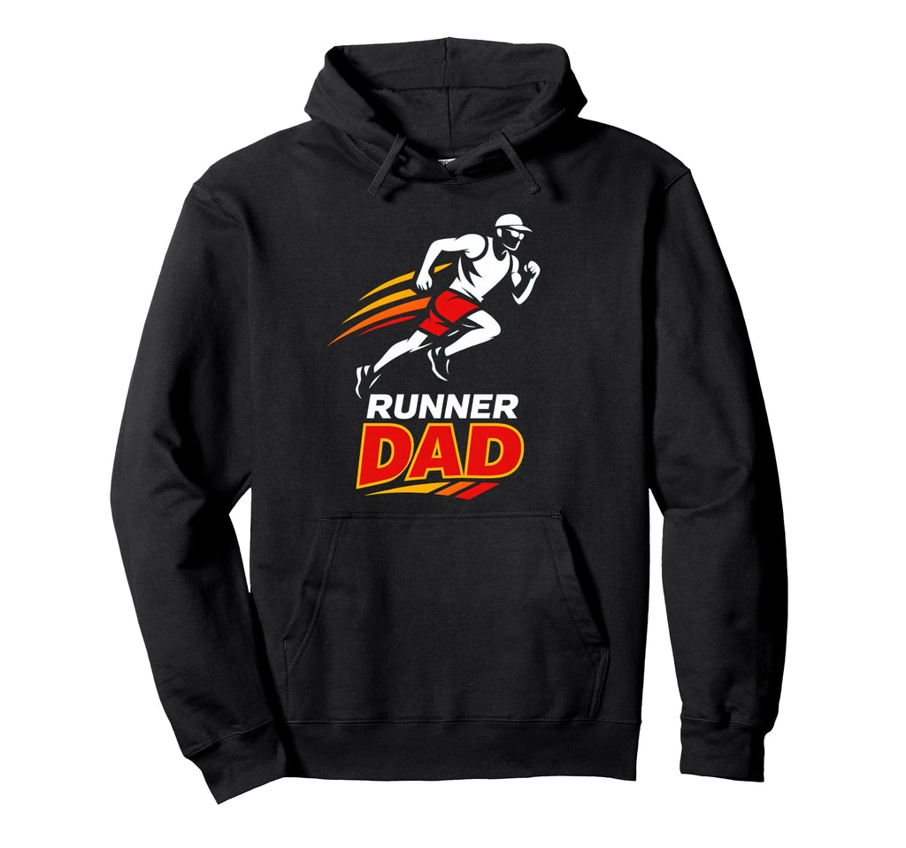 Runner Dad Running Lover Sports Hoodie - Streetwear Style for Adults - T-Shirt, Sweatshirt, Hoodie