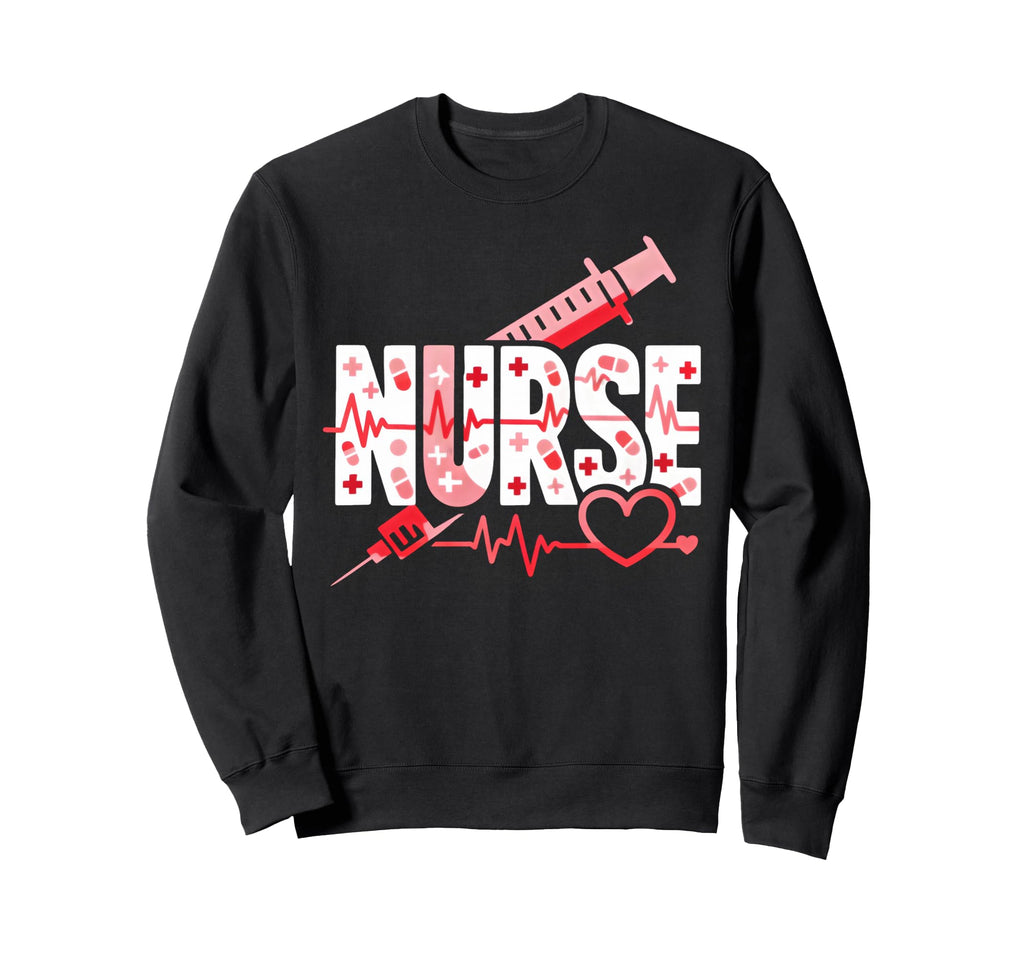 Nurse Stethoscope Graduation Sweatshirt - Streetwear Style Men Women - T-Shirt, Sweatshirt, Hoodie