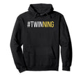 Twinning Parent Mom Dad Funny Twins Hoodie - Minimalist Print Unisex - T-Shirt, Sweatshirt, Hoodie