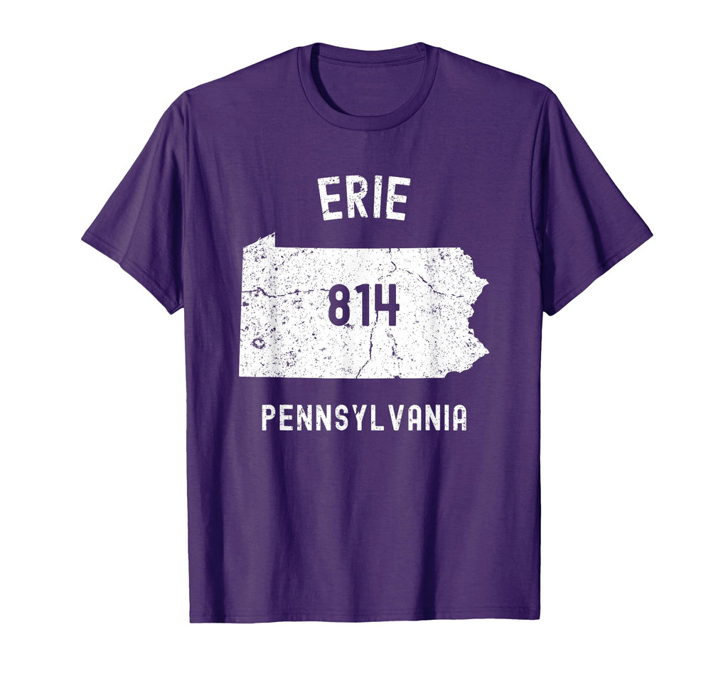 Erie Pennsylvania Pa 814 Athletic T-Shirt - Casual Everyday Wear Unisex - T-Shirt, Sweatshirt, Hoodie