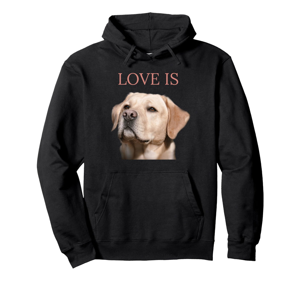 White Labrador Retriever Yellow Love Lab Hoodie - Streetwear Style Unisex - T-Shirt, Sweatshirt, Hoodie