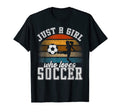 Just Who Loves Soccer Womens Soccer T-Shirt - Custom Art Print Unisex - T-Shirt, Sweatshirt, Hoodie