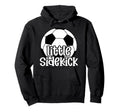 Little Sidekick Soccer Brother Soccer Hoodie - Trendy Graphic Unisex - T-Shirt, Sweatshirt, Hoodie