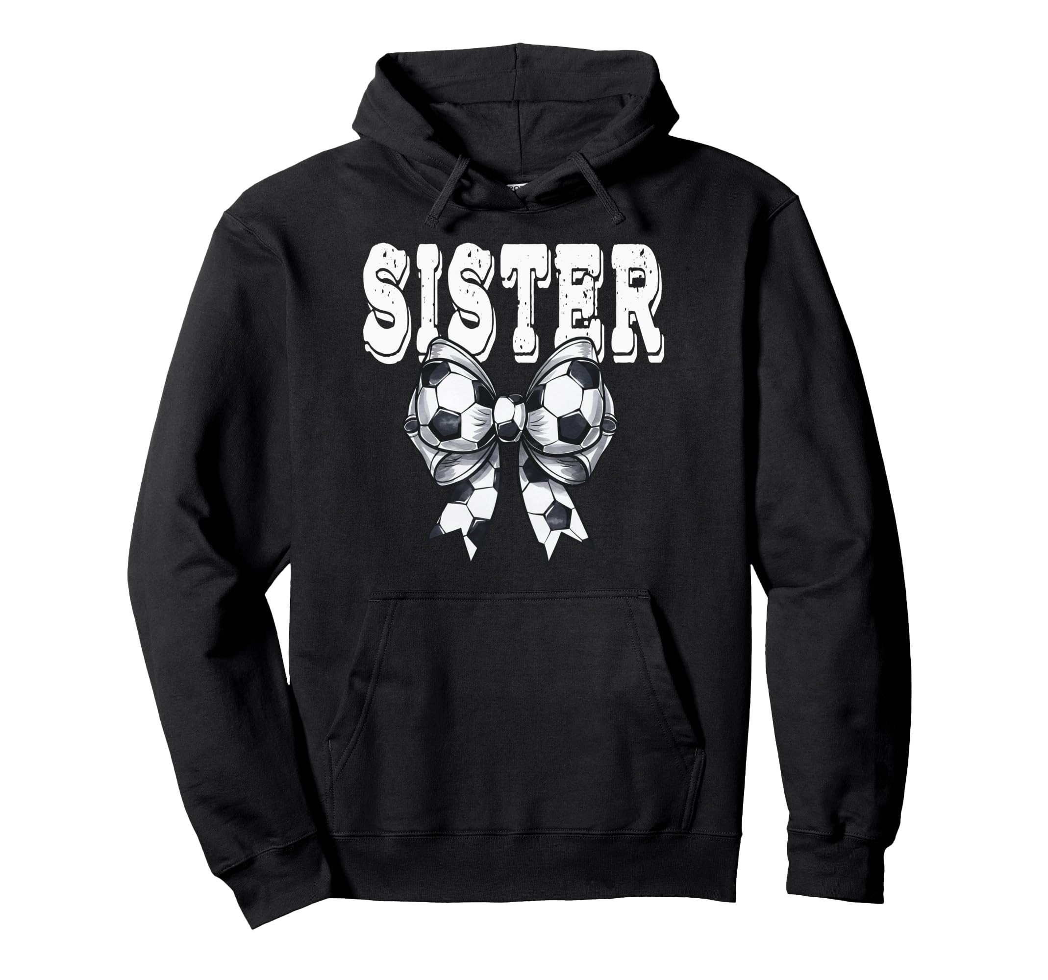 Coquette Soccer Bow Mom Sister Grandma Hoodie - Streetwear Style Men Women - T-Shirt, Sweatshirt, Hoodie
