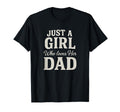 Just Who Loves Her Dad Matching T-Shirt - Minimalist Print for Adults - T-Shirt, Sweatshirt, Hoodie
