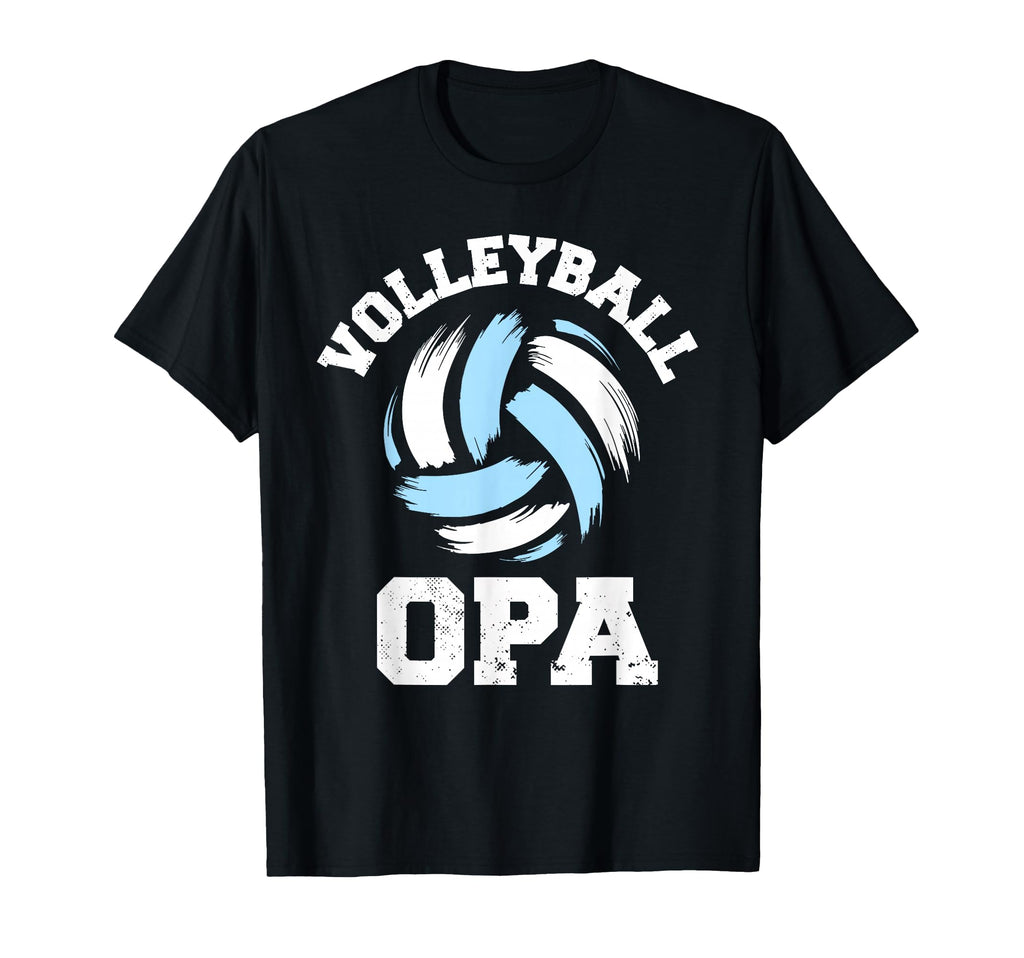 Volleyball Opa Funny Splash T-Shirt - Minimalist Print Men Women - T-Shirt, Sweatshirt, Hoodie