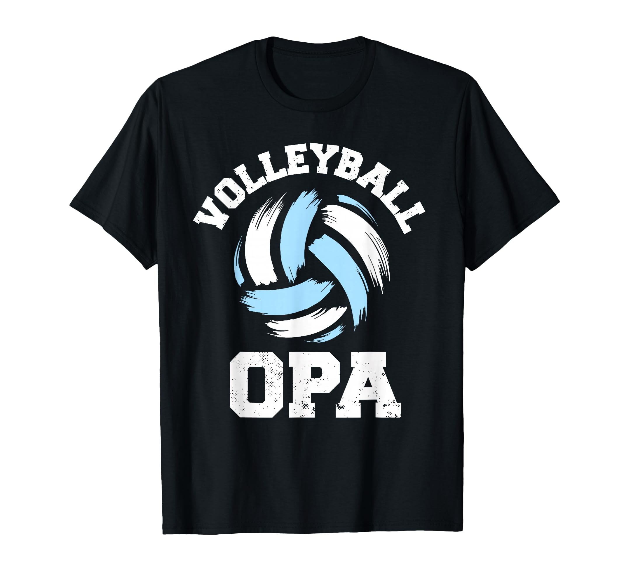 Volleyball Opa Funny Splash T-Shirt - Minimalist Print Men Women - T-Shirt, Sweatshirt, Hoodie