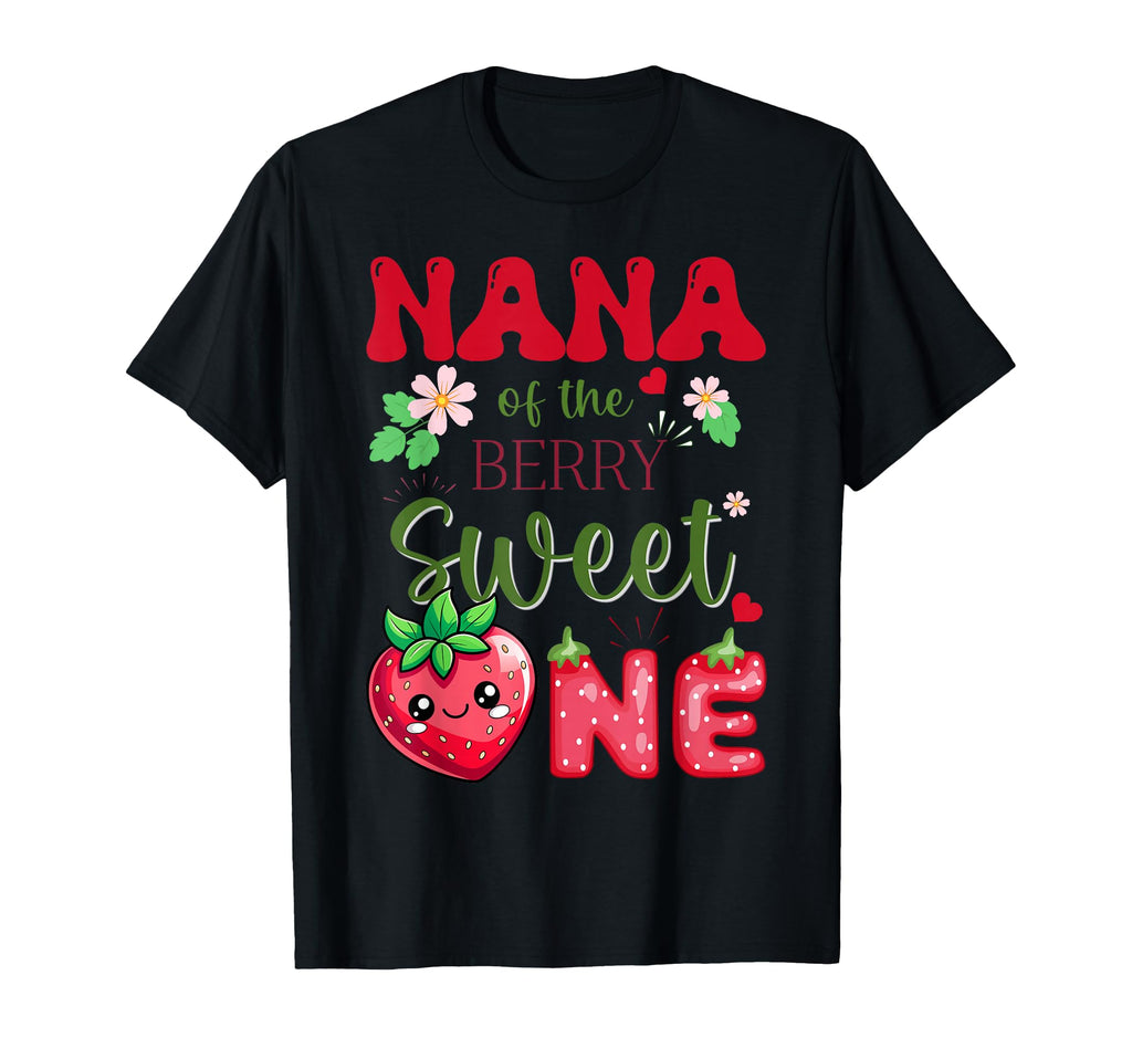 Nana Berry First Birthday Sweet One T-Shirt - Minimalist Print Men Women - T-Shirt, Sweatshirt, Hoodie
