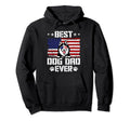 Best Dog Dad Ever Siberian Husky Hoodie - Fun Novelty Design for Adults - T-Shirt, Sweatshirt, Hoodie