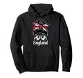 England Soccer Game Player Football Hoodie - Fun Novelty Design for Adults - T-Shirt, Sweatshirt, Hoodie