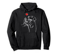 Labrador Retriever Black Golden Hoodie - Casual Everyday Wear for Adults - T-Shirt, Sweatshirt, Hoodie