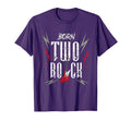 2Nd Birthday Guitar Born Two Rock 2 Year T-Shirt - Trendy Graphic Unisex - T-Shirt, Sweatshirt, Hoodie