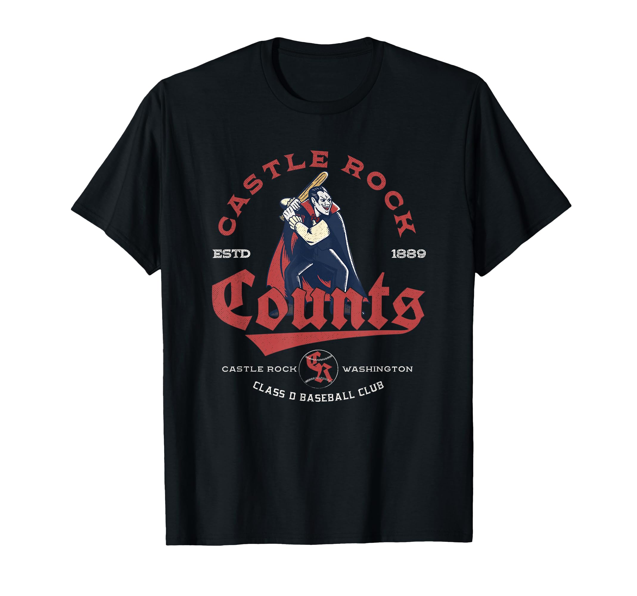 Castle Rock Counts Minor League T-Shirt - Aesthetic Graphic for Adults - T-Shirt, Sweatshirt, Hoodie