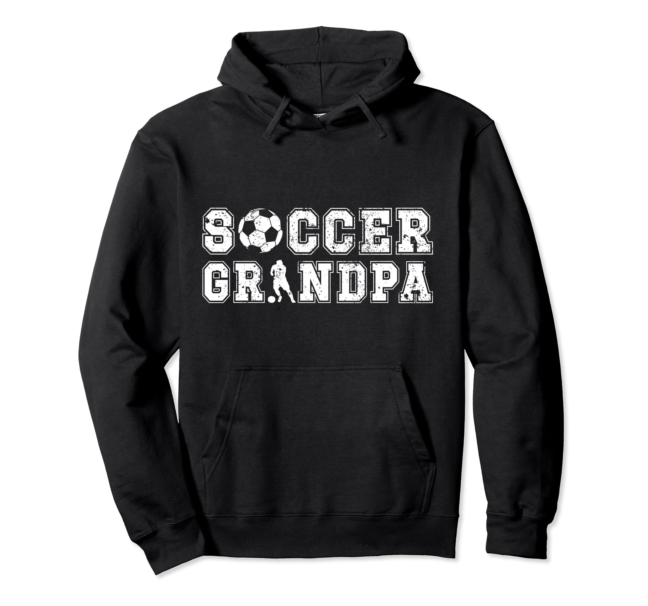Soccer Grandpa Soccer Player Grandfather Hoodie - Trendy Graphic Men Women - T-Shirt, Sweatshirt, Hoodie